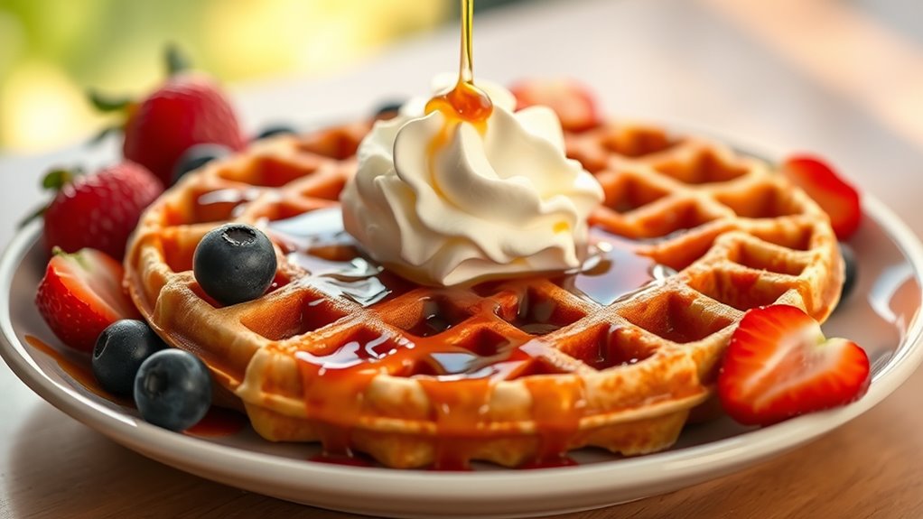 customize your waffle toppings