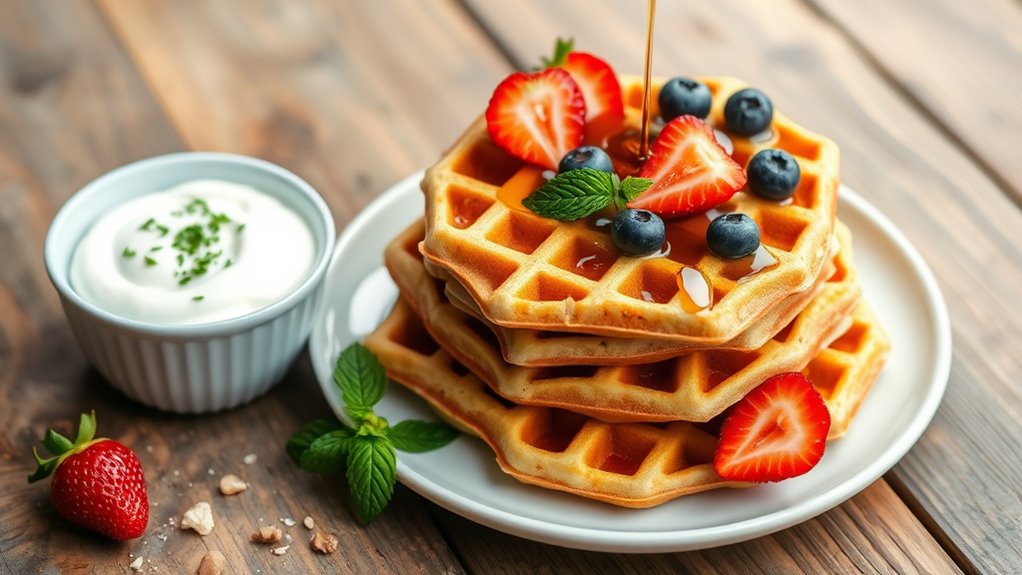 customize your waffle toppings