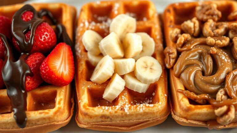 decadent stuffed waffle recipes