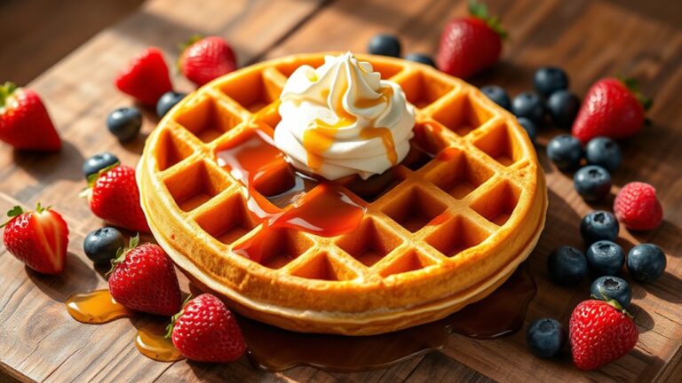 delicious and easy waffles