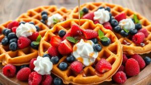 delicious belgian waffle recipes