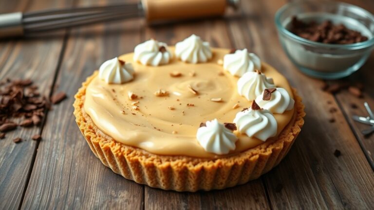 delicious creamy peanut butter pie