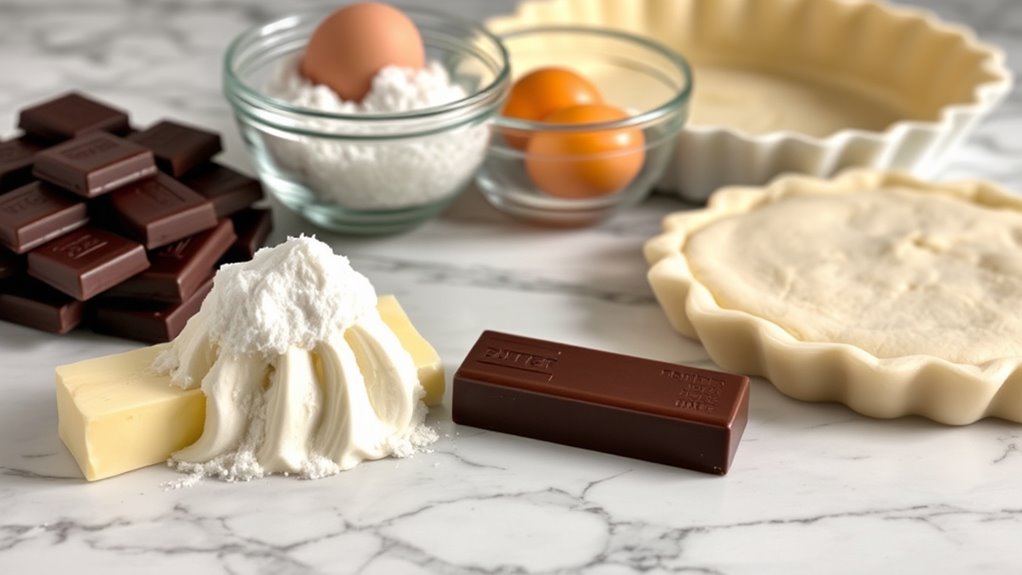 delicious french silk pie ingredients