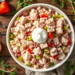 delicious heavenly ham salad
