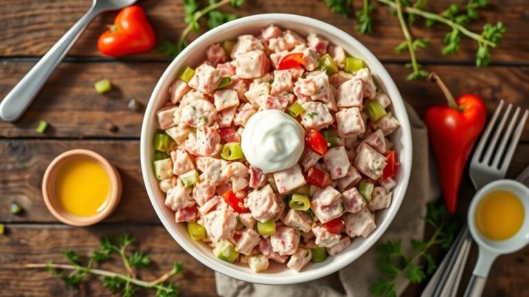 delicious heavenly ham salad