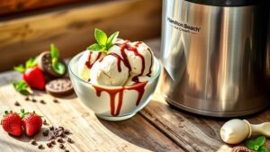 delicious homemade ice cream
