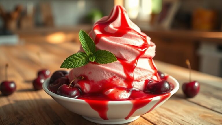 delicious homemade ice cream