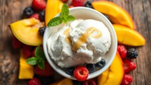 delicious homemade ice cream
