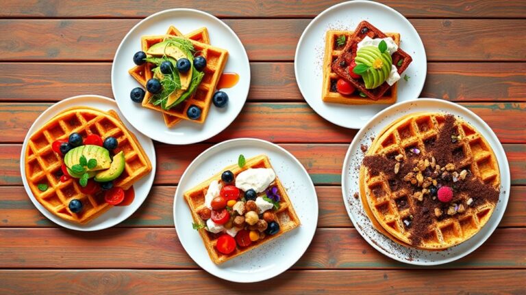 delicious vegetarian waffle ideas