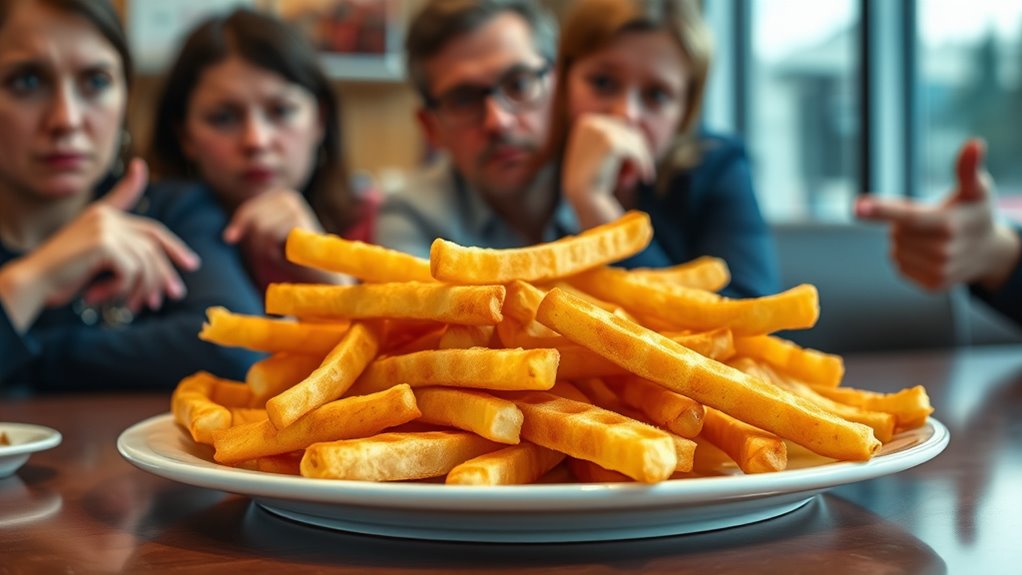double fry for crispiness