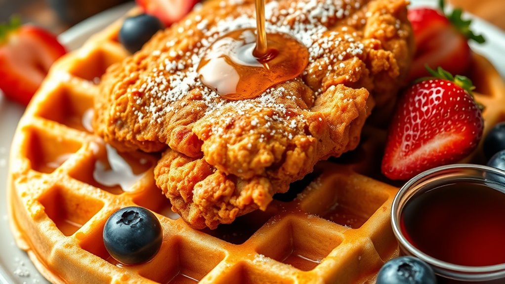 easy chicken and waffles