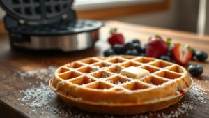 easy homemade waffle recipe