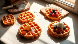 easy waffle breakfast ideas