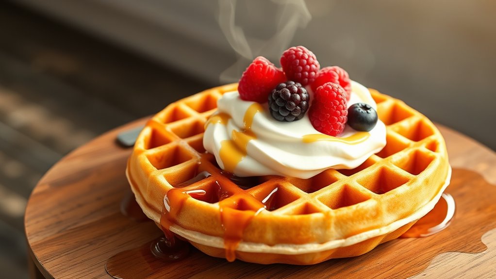 easy waffle recipe steps