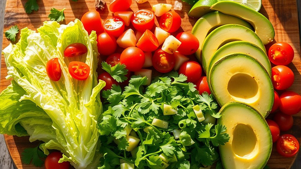 efficient baja salad preparation