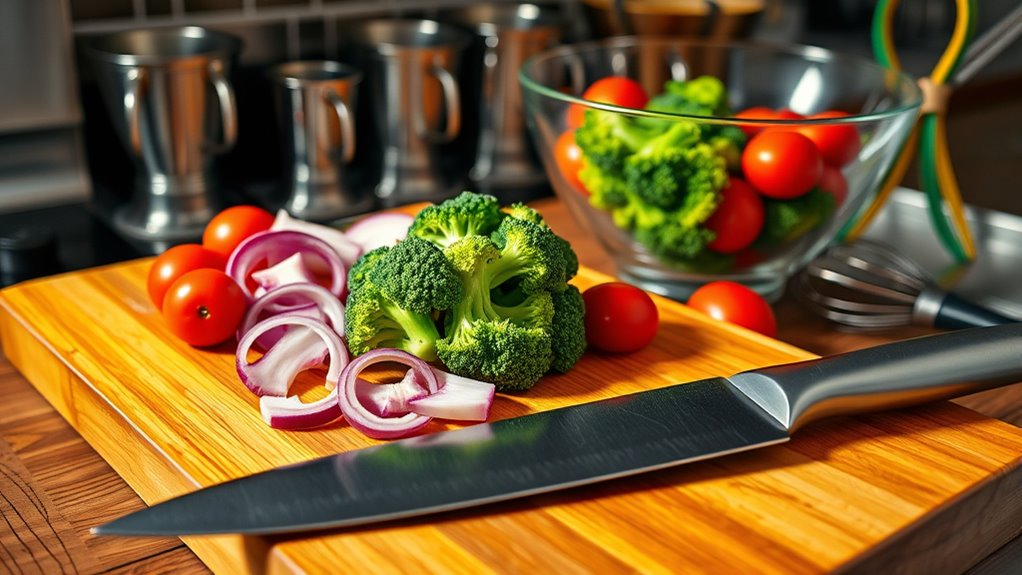 efficient broccoli salad preparation