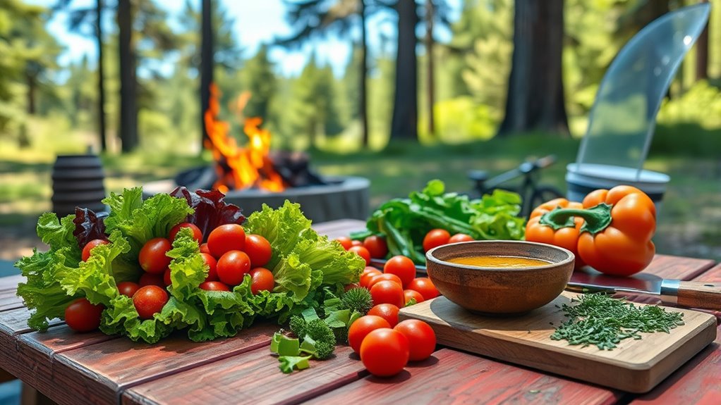 efficient outdoor cooking techniques