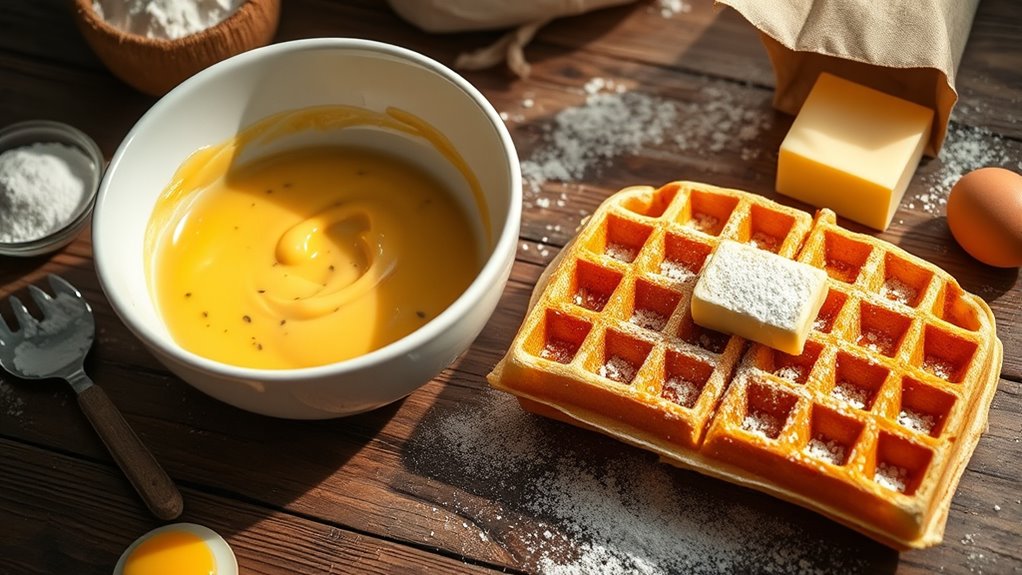 efficient waffle preparation steps