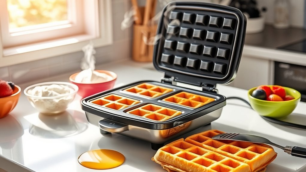 egg free waffle cooking tips
