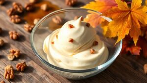 eggless maple walnut ice cream