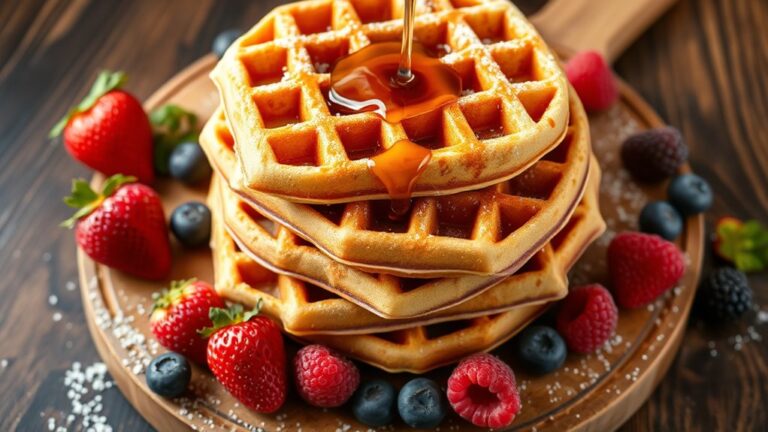eggless waffles made easy