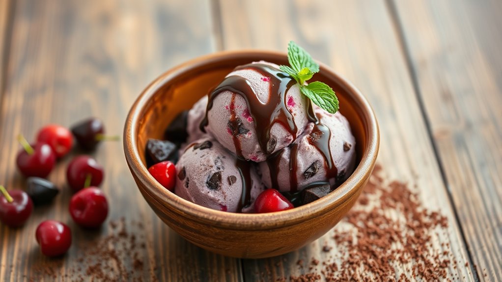 elegant dessert serving suggestions