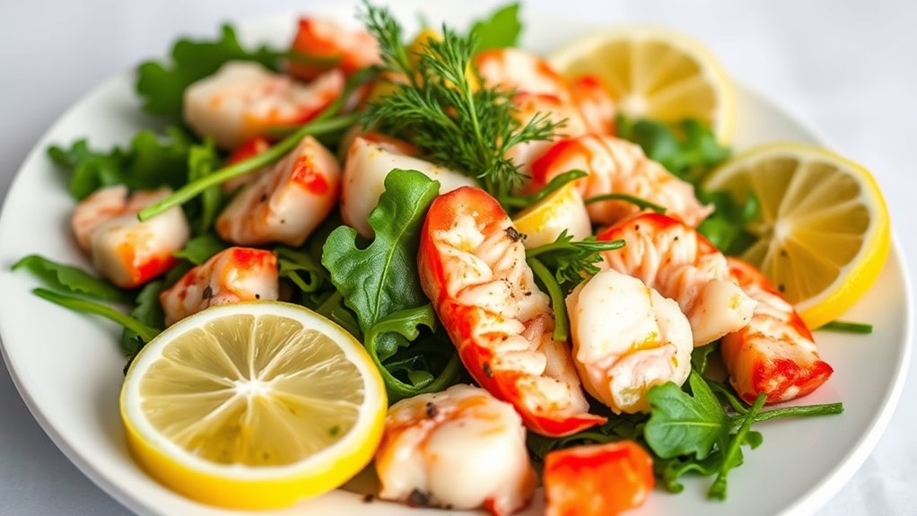 elegant lobster serving suggestions