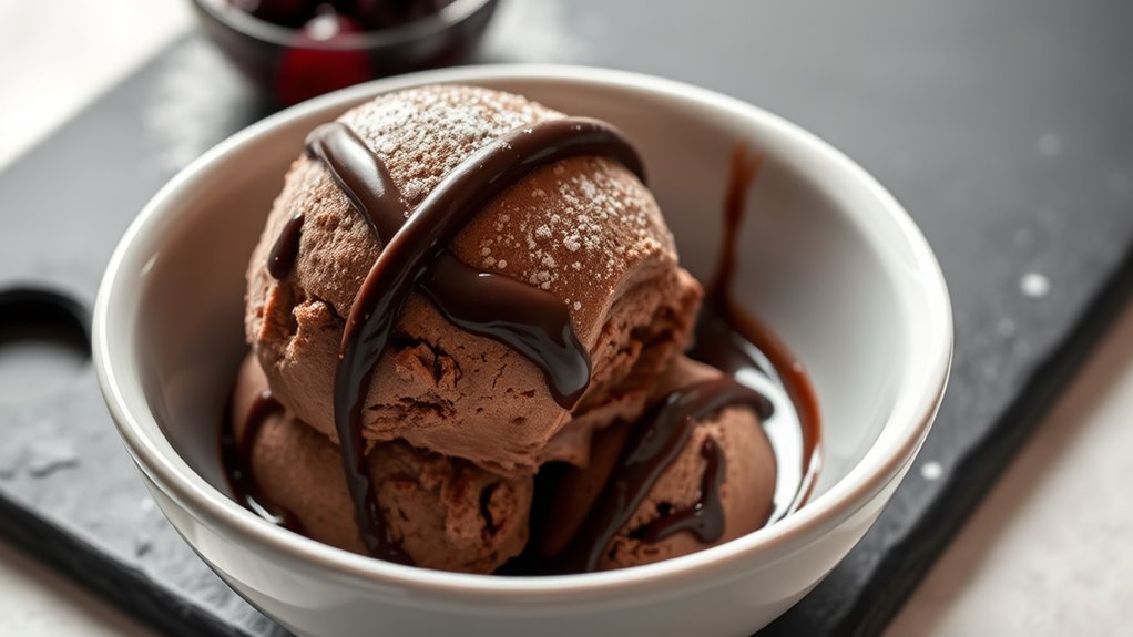 elegant presentation enhances flavor