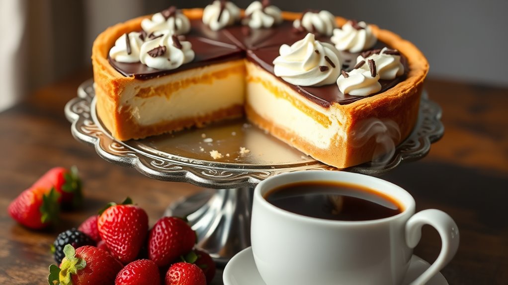 elegant serving suggestions included