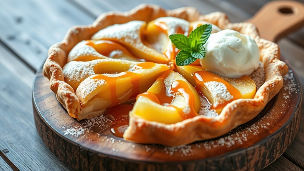 elevate apple pie presentation