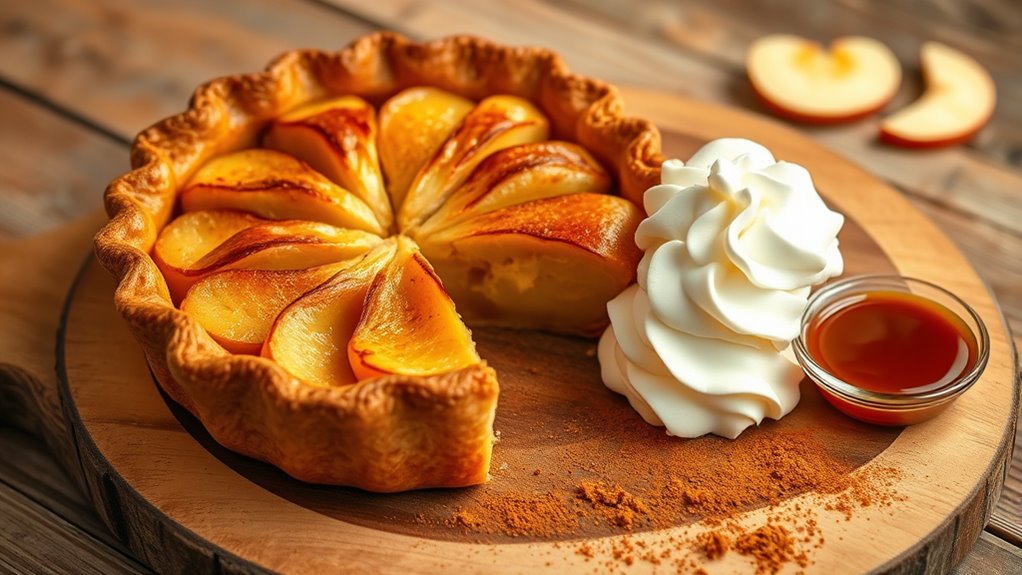 elevate apple pie presentation