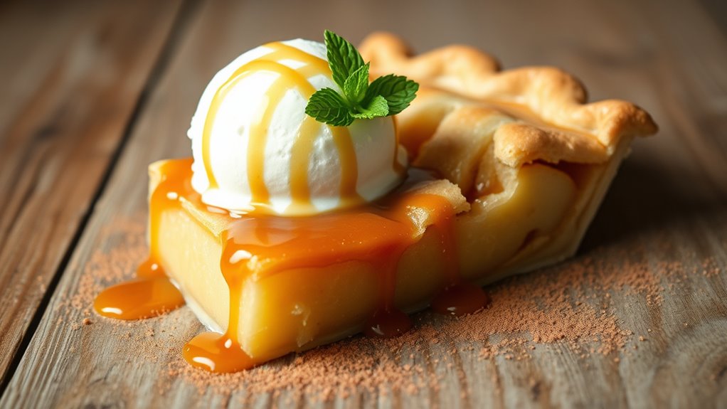 elevate apple pie presentation