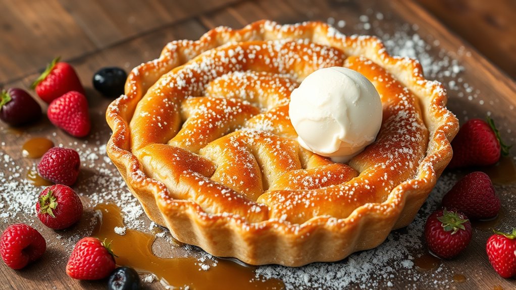 elevate pie presentation creatively
