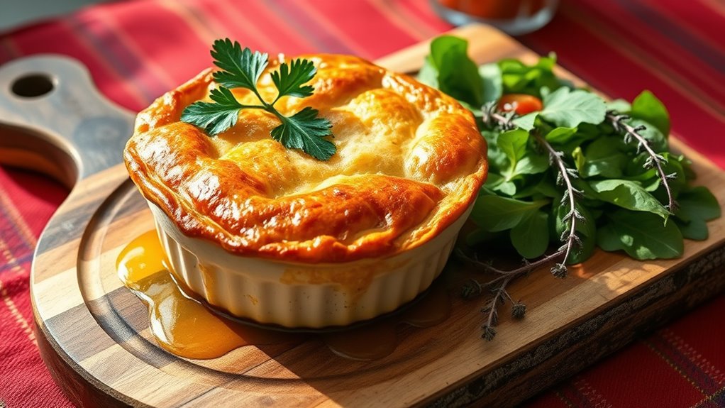 elevate pot pie presentation
