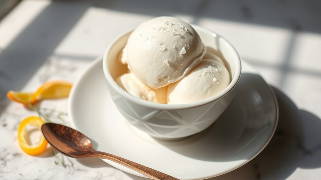 elevate sea salt ice cream