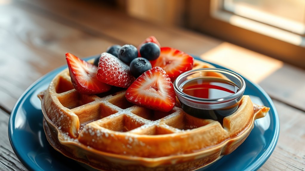 elevate waffle serving experience