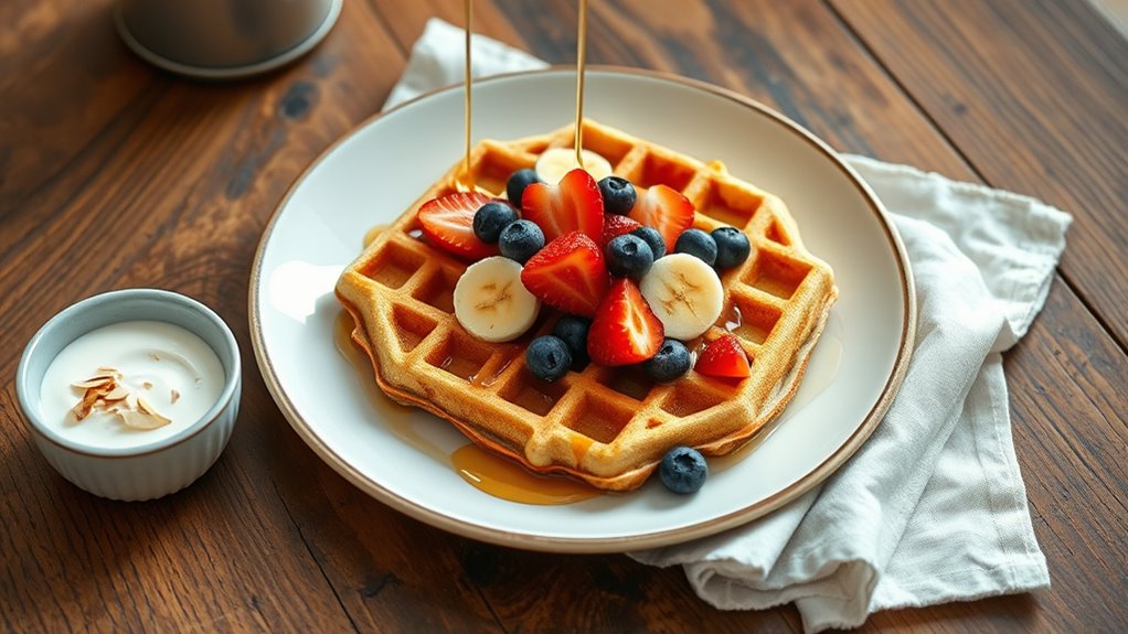 elevate waffle serving options