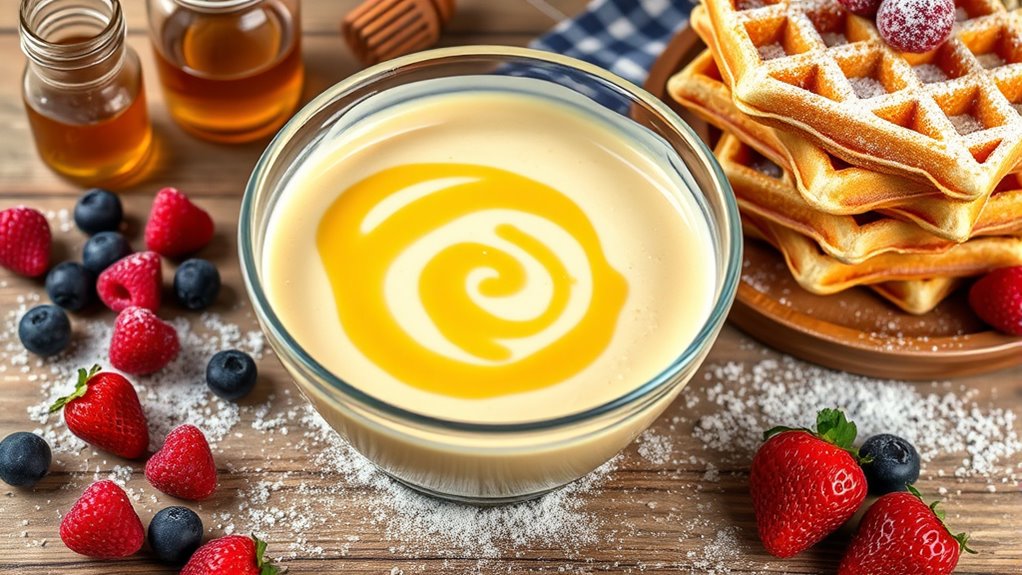 elevate waffles with toppings