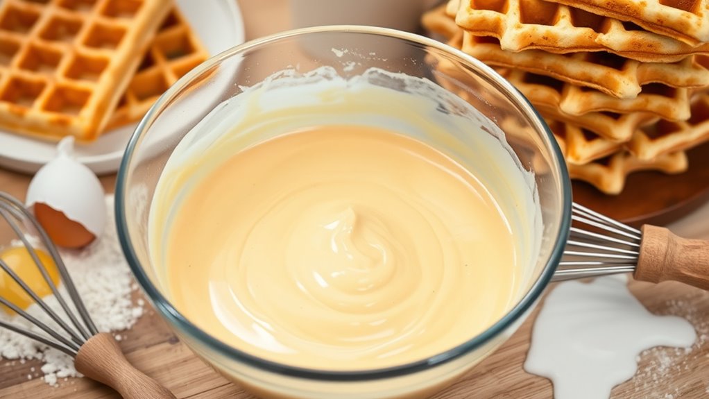elevate your waffle presentation