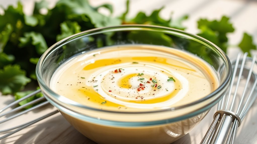 emulsify for balanced flavor