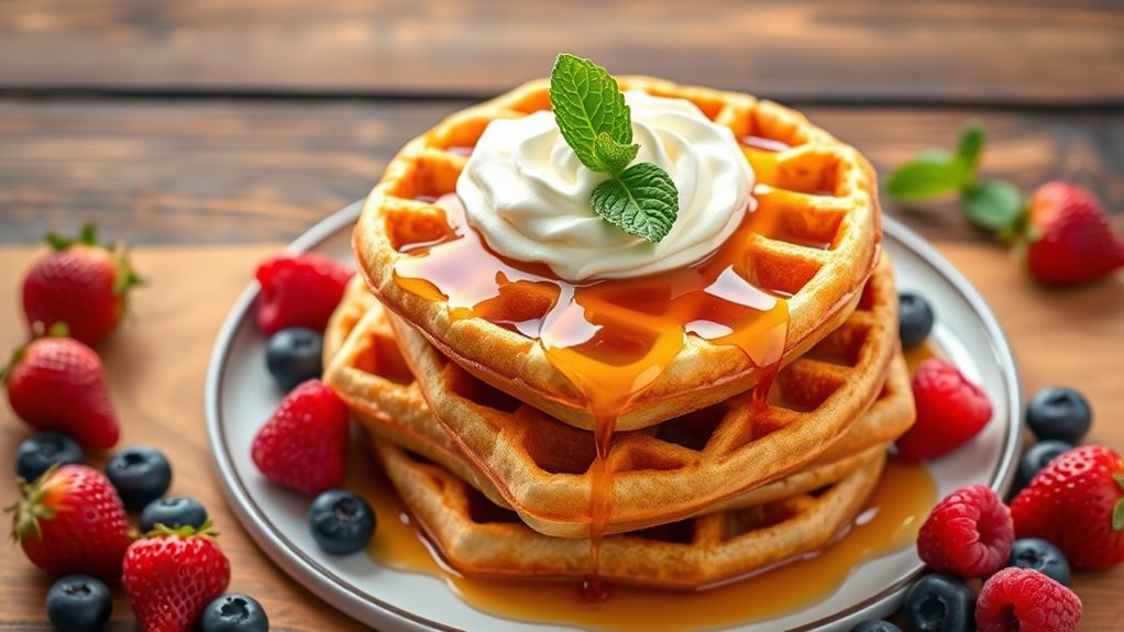 endless waffle topping creativity