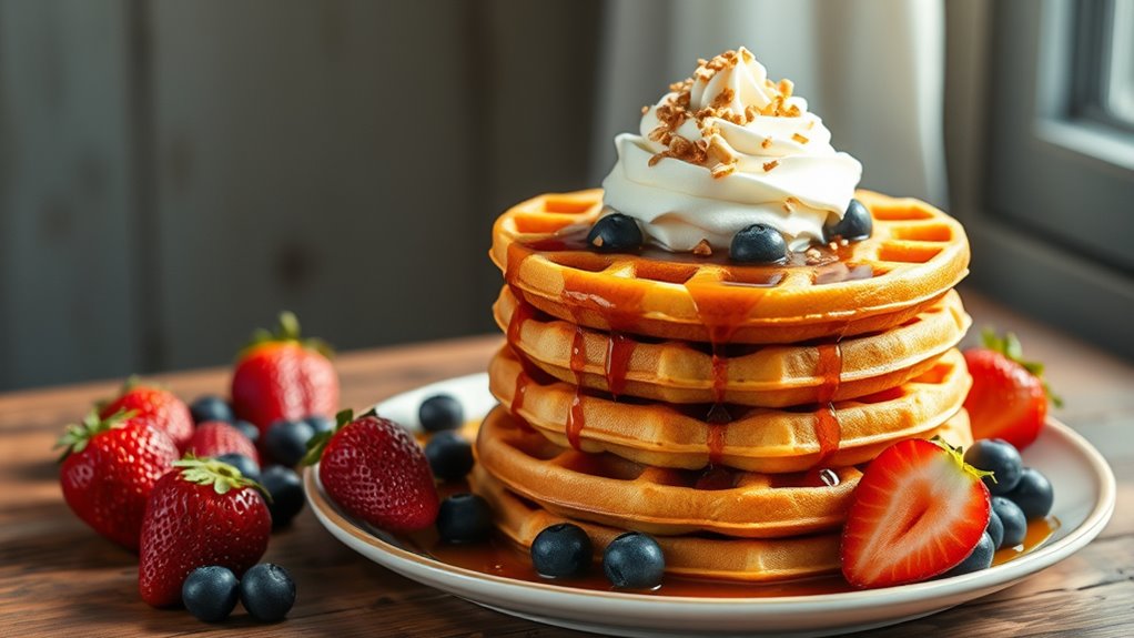 endless waffle topping ideas
