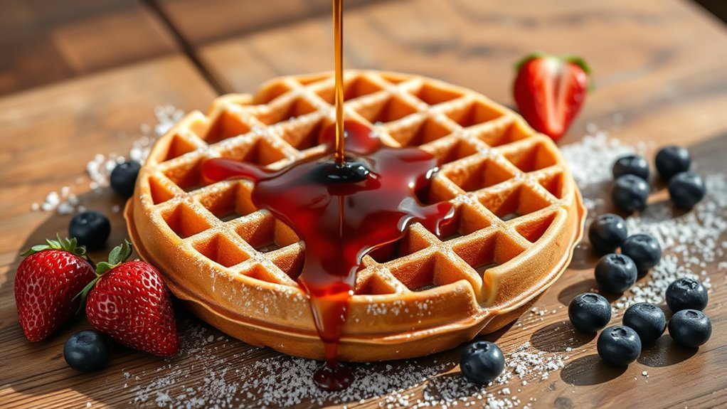 endless waffle topping possibilities