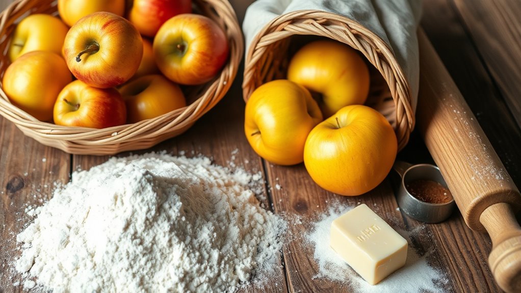 essential apple pie ingredients