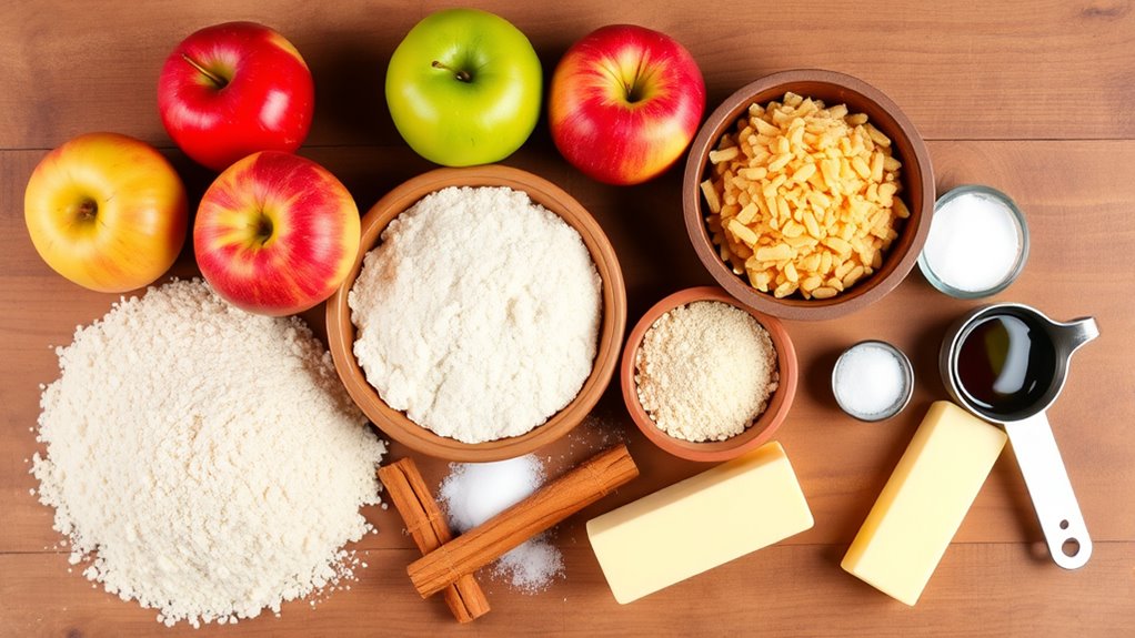 essential apple pie ingredients