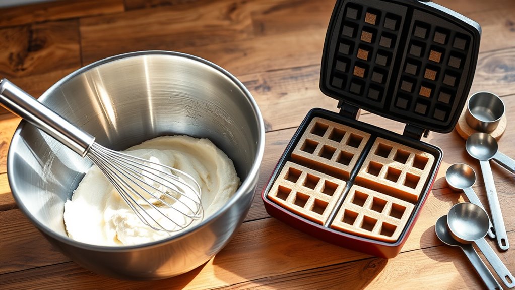 essential kitchen tools for waffles