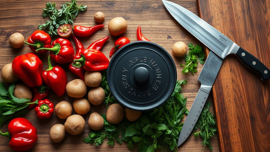 essential kitchen tools listed