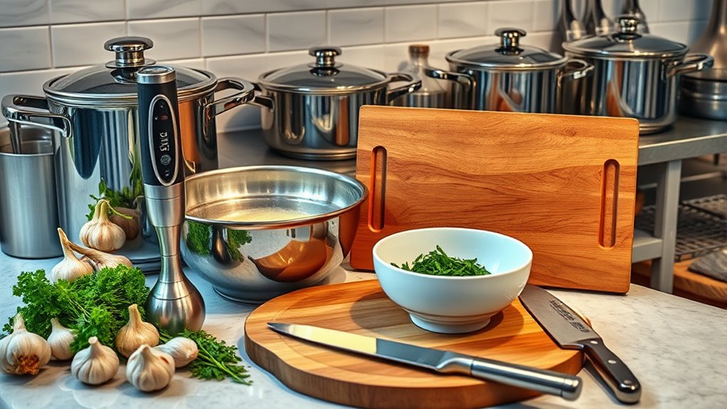essential kitchen tools selection