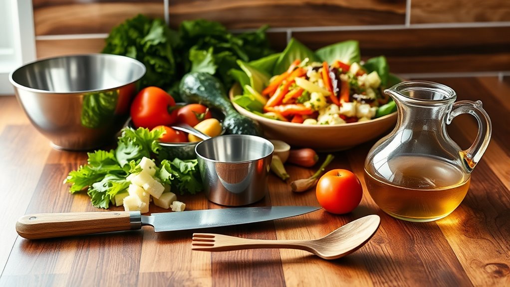 essential kitchen tools selection