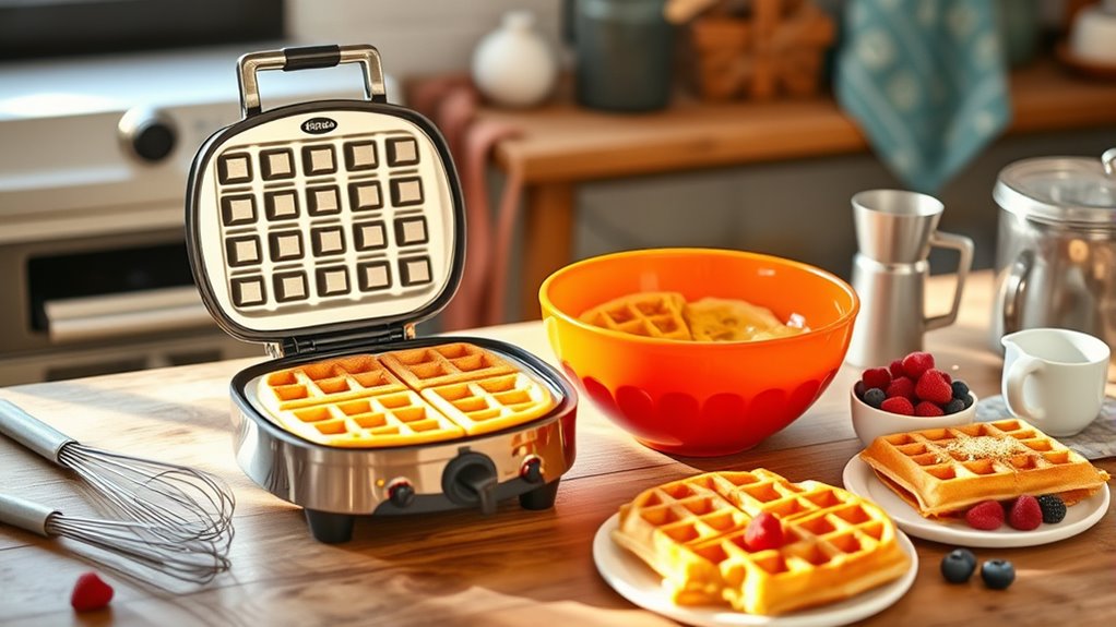 essential kitchenware for waffles